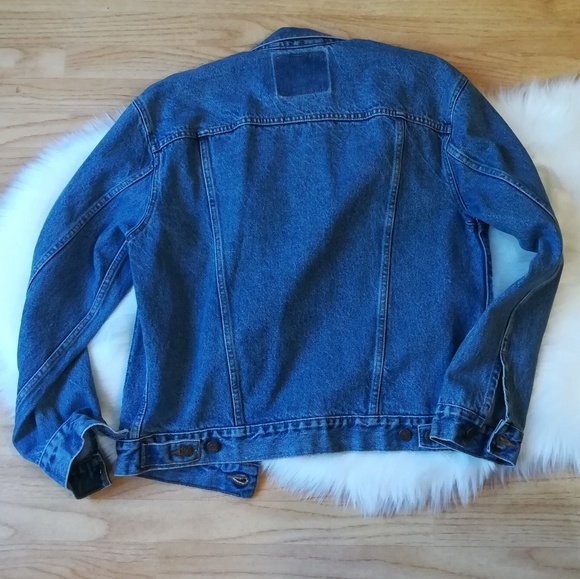 Levi's denim relaxed trucker jacket - Picture 7 of 7